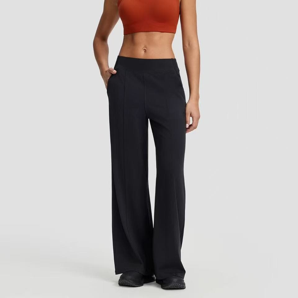 Dijia Arrow WOMEN’S TRAINING wide-leg pants for women, cool moisture-absorbent quick-drying pants, casual sports pants