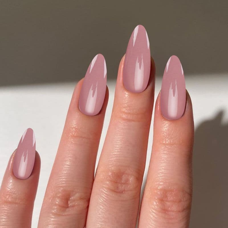 Amazon Hot Selling Wearable Nail Tips Wholesale Adhesive Red Solid Color Trendy Finished Nails Cross-border Fake Nails