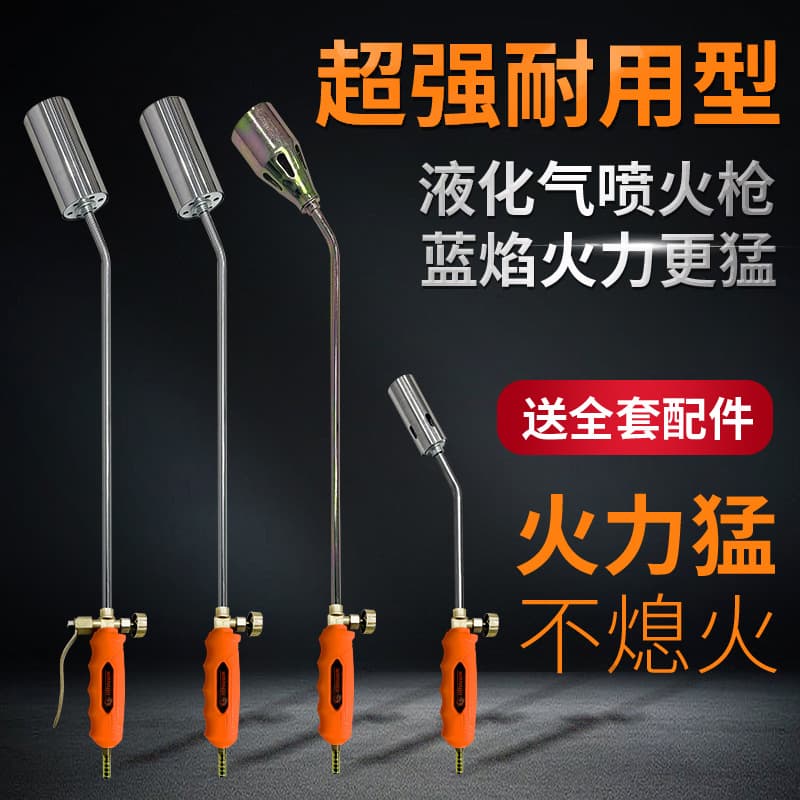 Waterproof LPG Flame Torch for Household Use, Handheld Ignition Wholesale, Pig Hair Burning, Disinfection, Welding Torch, Blowtorch