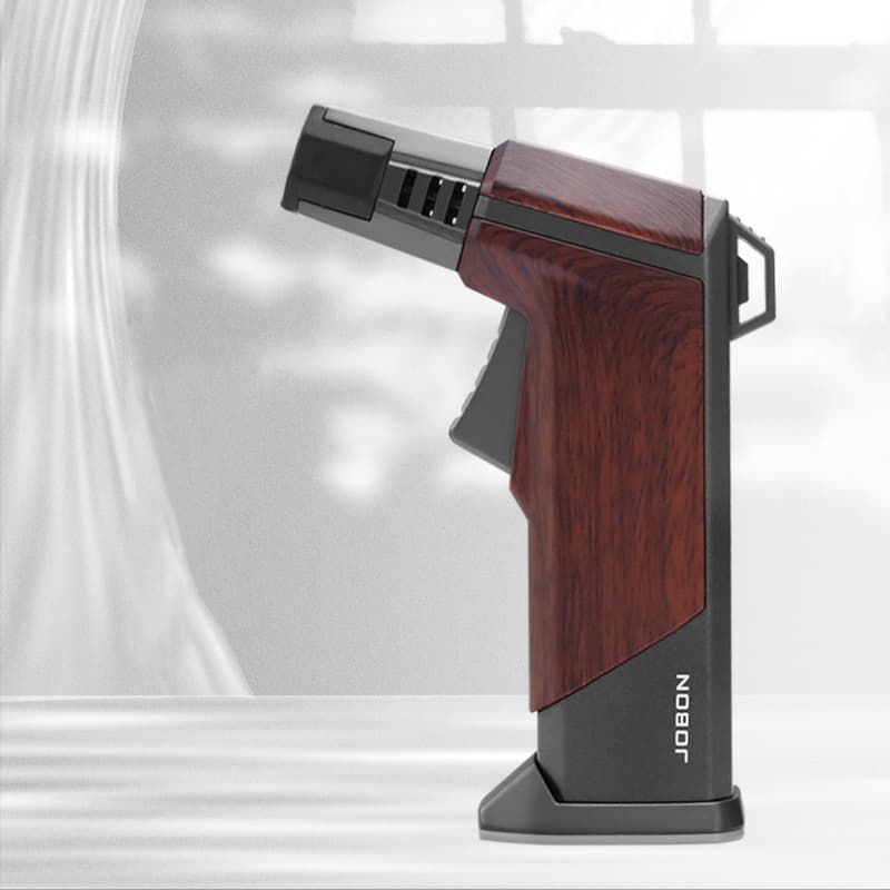 JOBON Desktop Direct-Flame Lighter, Windproof High-Power Lockable Fire, Household Kitchen Igniter Wholesale