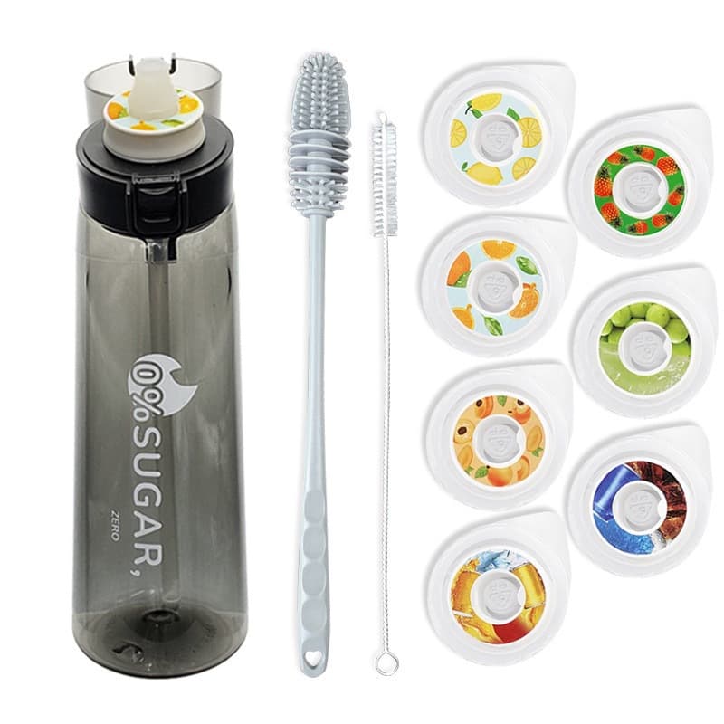Export 650ML Outdoor Sports Water Bottle with Fragrance, Tritan Plastic Multi-Flavor Fruit Cup, Direct from Manufacturer