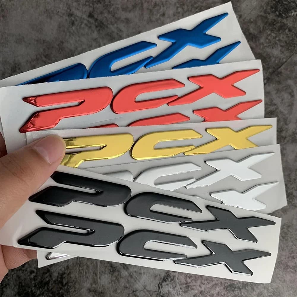 For Honda PCX150 PCX125 Motorcycle Scooter Decal 3D Soft Gel Modified Sticker