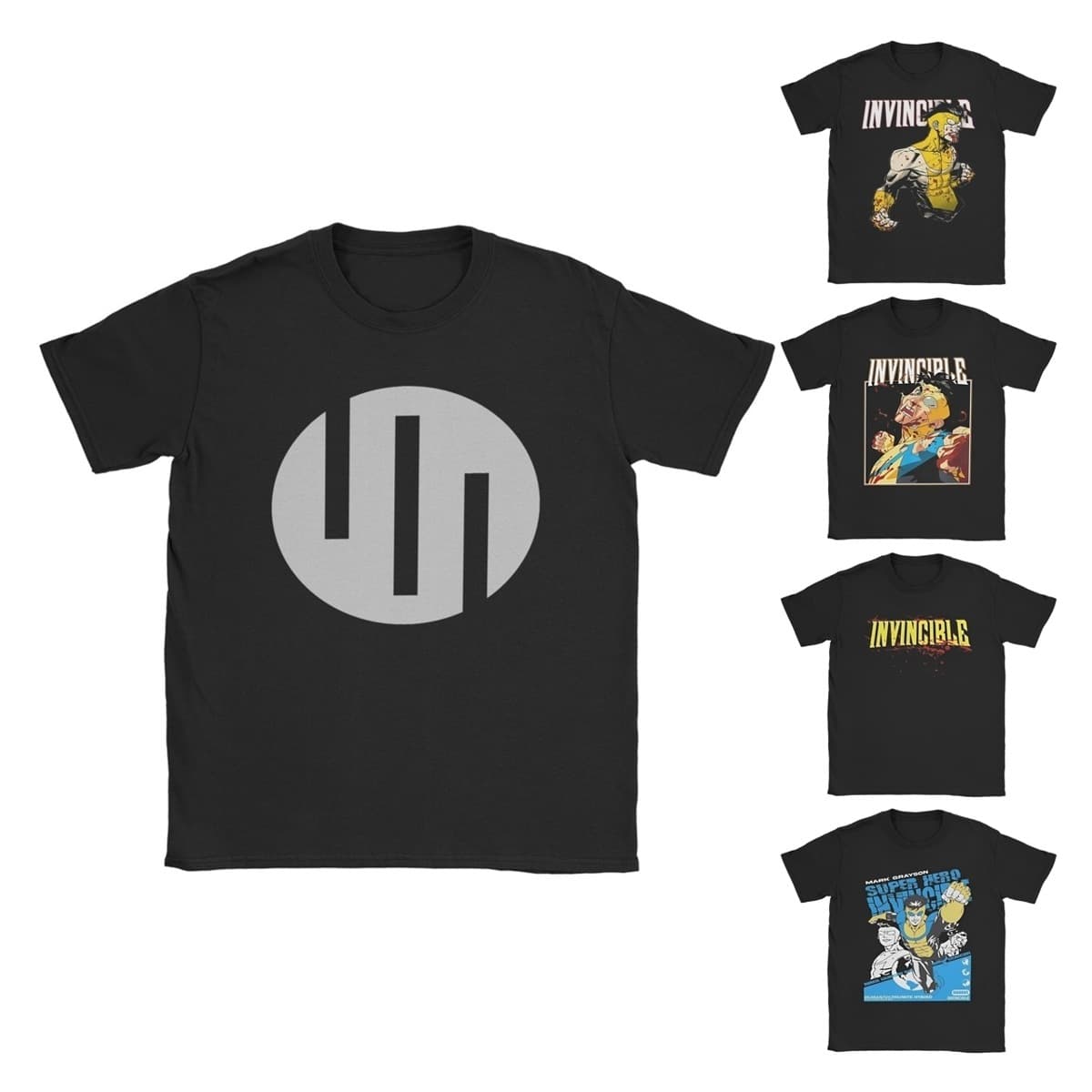 Viltrumite Empire Invincible Comic Superhero T-Shirt Men Cotton
