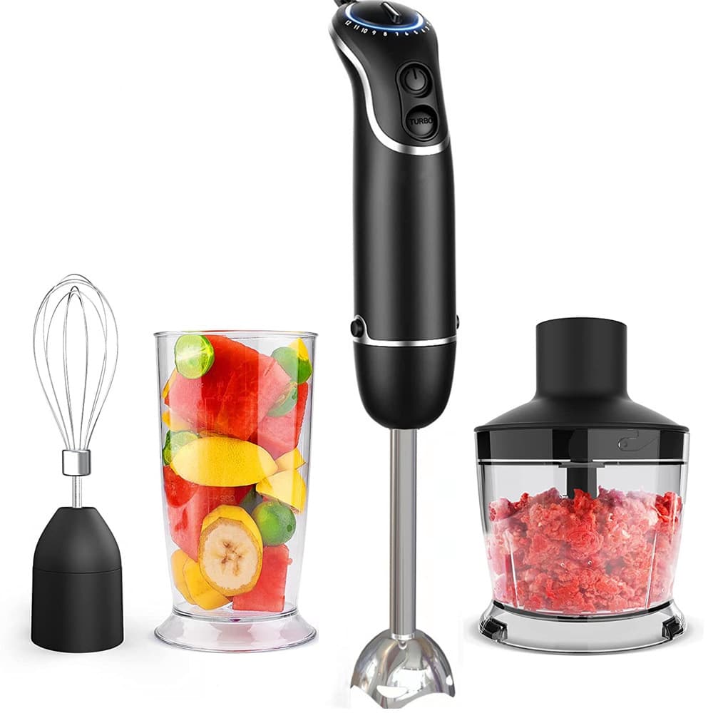 Household Multi-Function Baby Food Maker Handheld Blender Egg Beater Meat Grinder