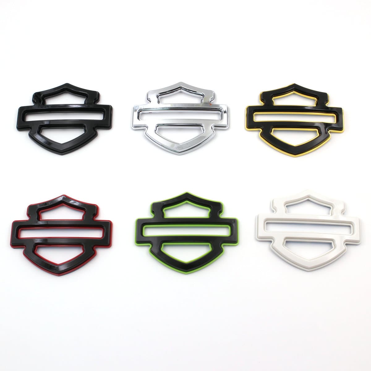 Suitable for Harley Motorcycle 3D Three-Dimensional Logo, Harley Fuel Tank Label, ABS Plastic Double-Layer Modified Label