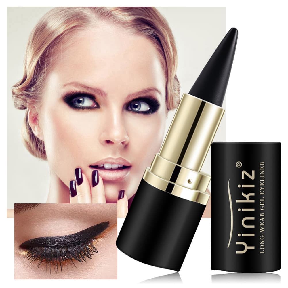 Waterproof Multi-Color Eyeshadow Stick Yinikiz Single-Head Color Makeup Eyeshadow Cream Smooth Long-lasting Eye Makeup Tool