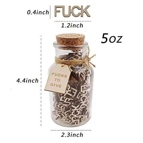 Desk Accessories Wooden Paper Cut Letters Bad Mood Vent Spoof Birthday Festival Tricky Gift