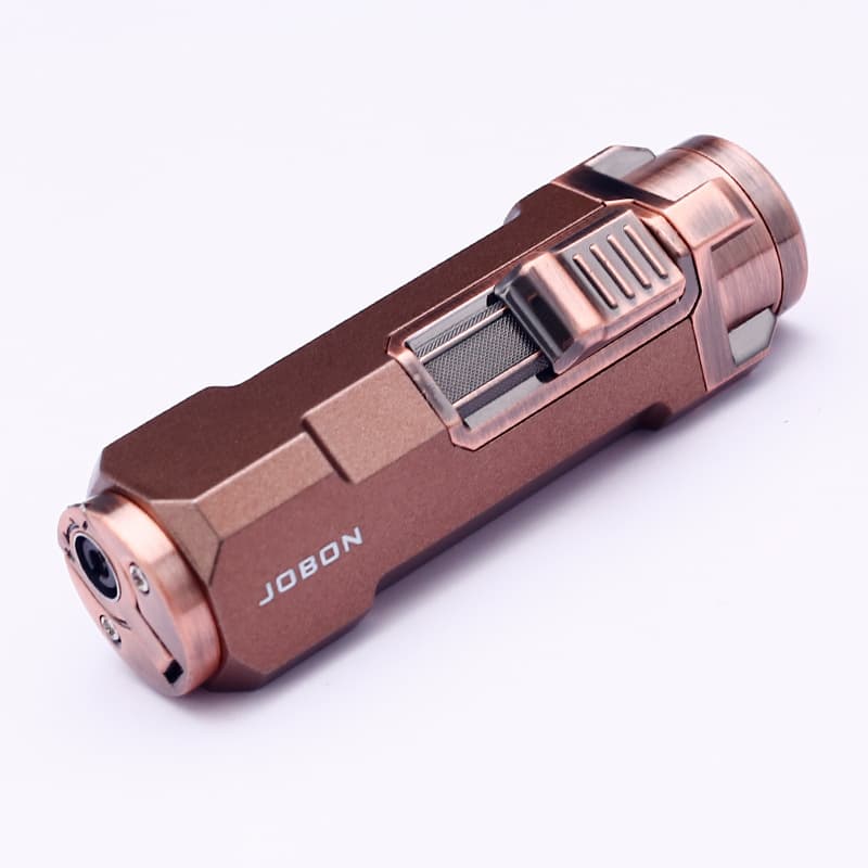 Zhongbang ZB205 New Triple Flame Jet Lighter Metal Cigar Punch Windproof Refillable Lighter Wholesale