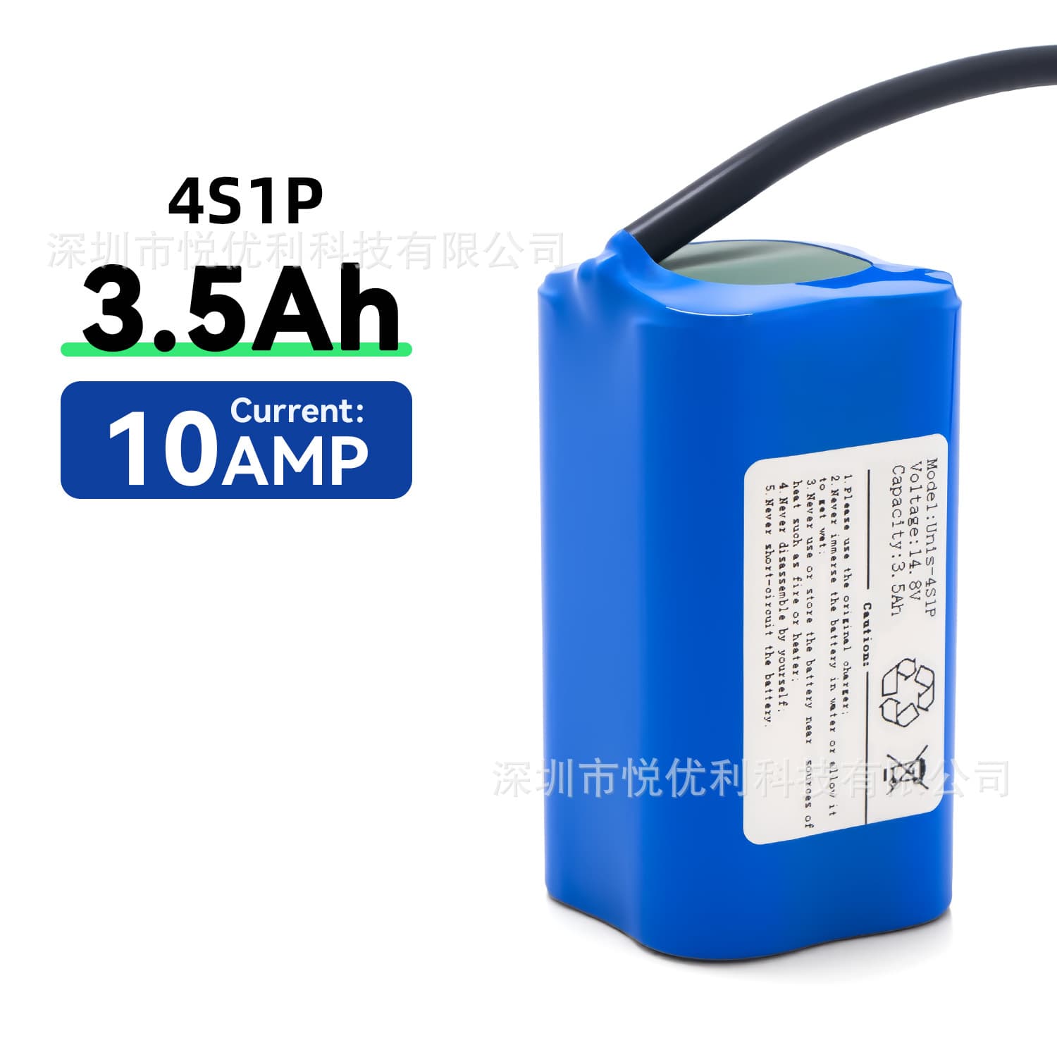 Manufacturer 18650 21700 Lithium Battery Pack 12V 14V 24V for Solar LED Light Electric Vehicle Toy Energy Storage