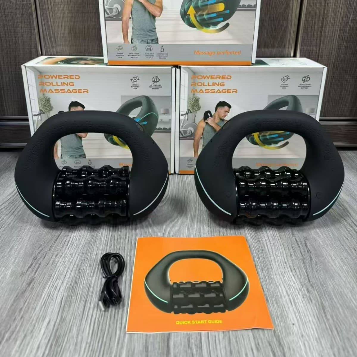 Youmei Mini Fascia Gun Muscle Relaxation Massager for Men and Women, Silent for Waist and Back