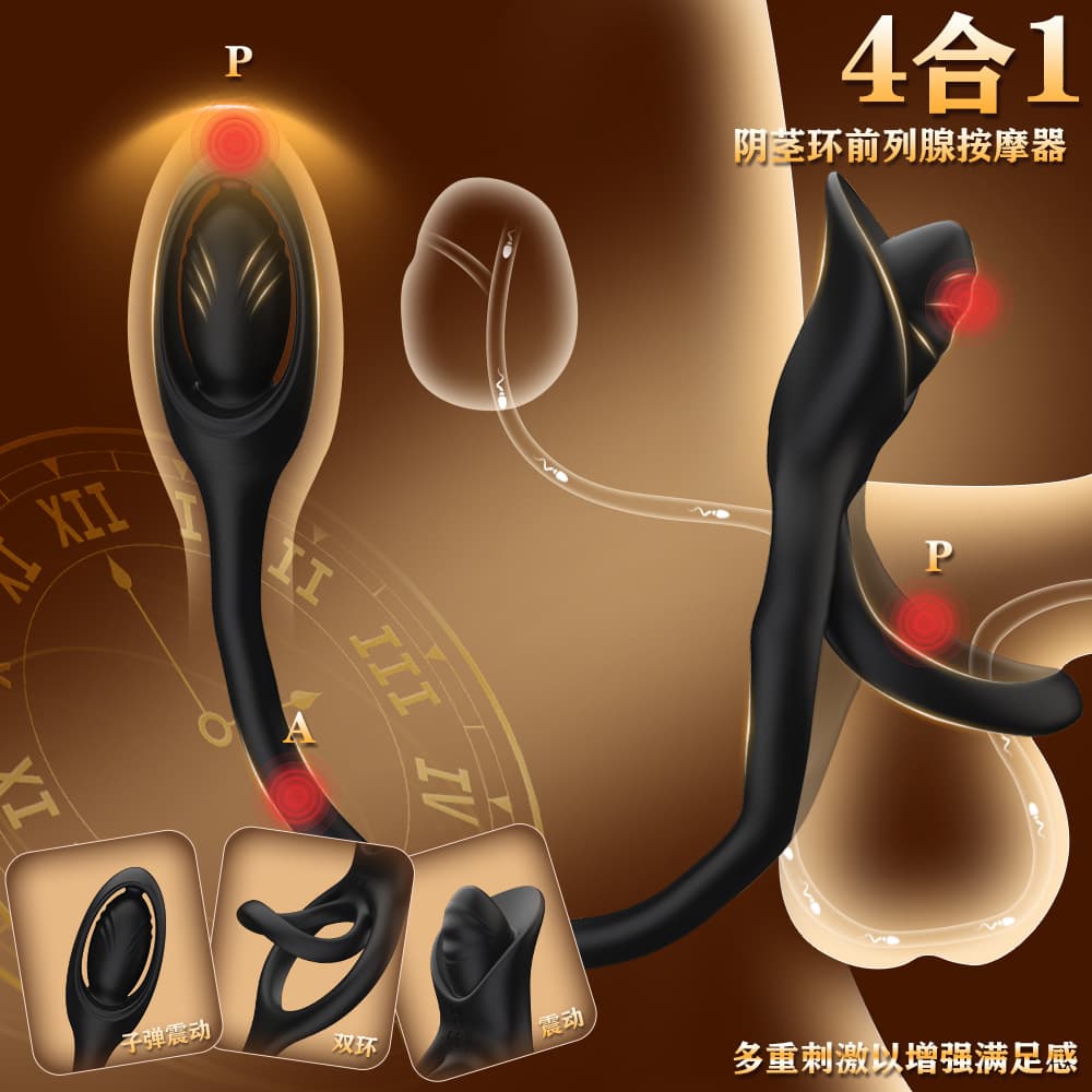 Ejaculation Delay Electric Anal Plug Unisex Posterior Prostate Massager Couples Bedroom Prop Shared Vibration Adult Toy