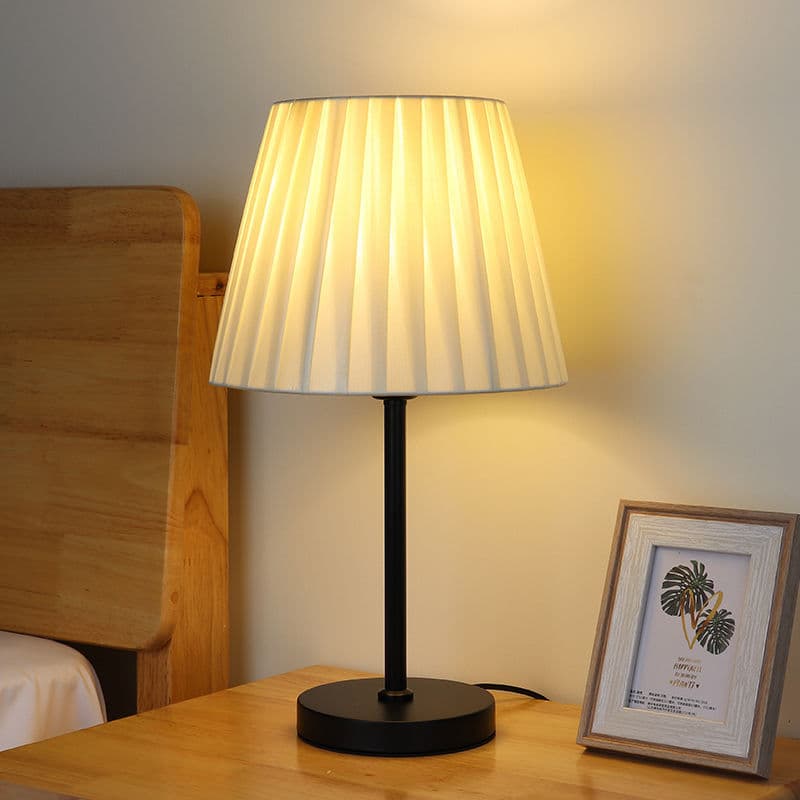 Bedroom Bedside Lamp, Viral Nordic Retro Desk Lamp with Girly Aesthetic, High-Design Instagrammable Night Light for Girls