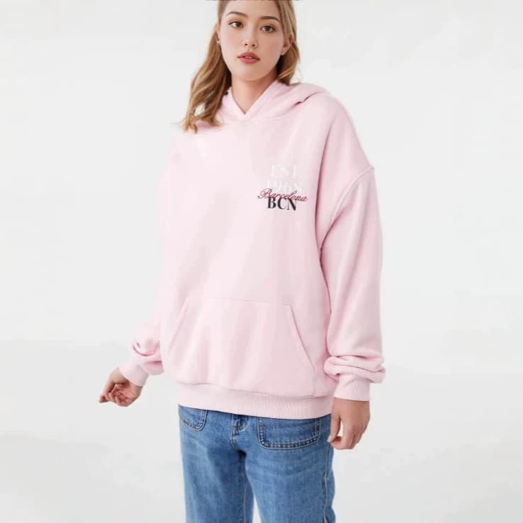 2026 cross-border 3D new letter printed hooded sweatshirts for men and women, loose casual and versatile pullover hoodies