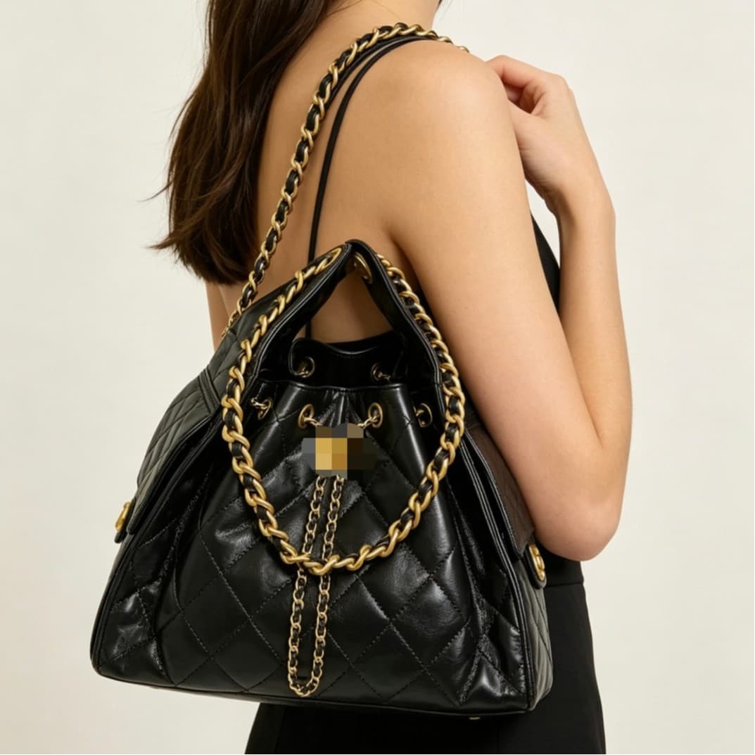 New Cross-Border Mini Chanel-Style Women's Bag 2026 New Diamond Quilted Chain Shoulder Underarm Bag Fashion Versatile Crossbody Bag