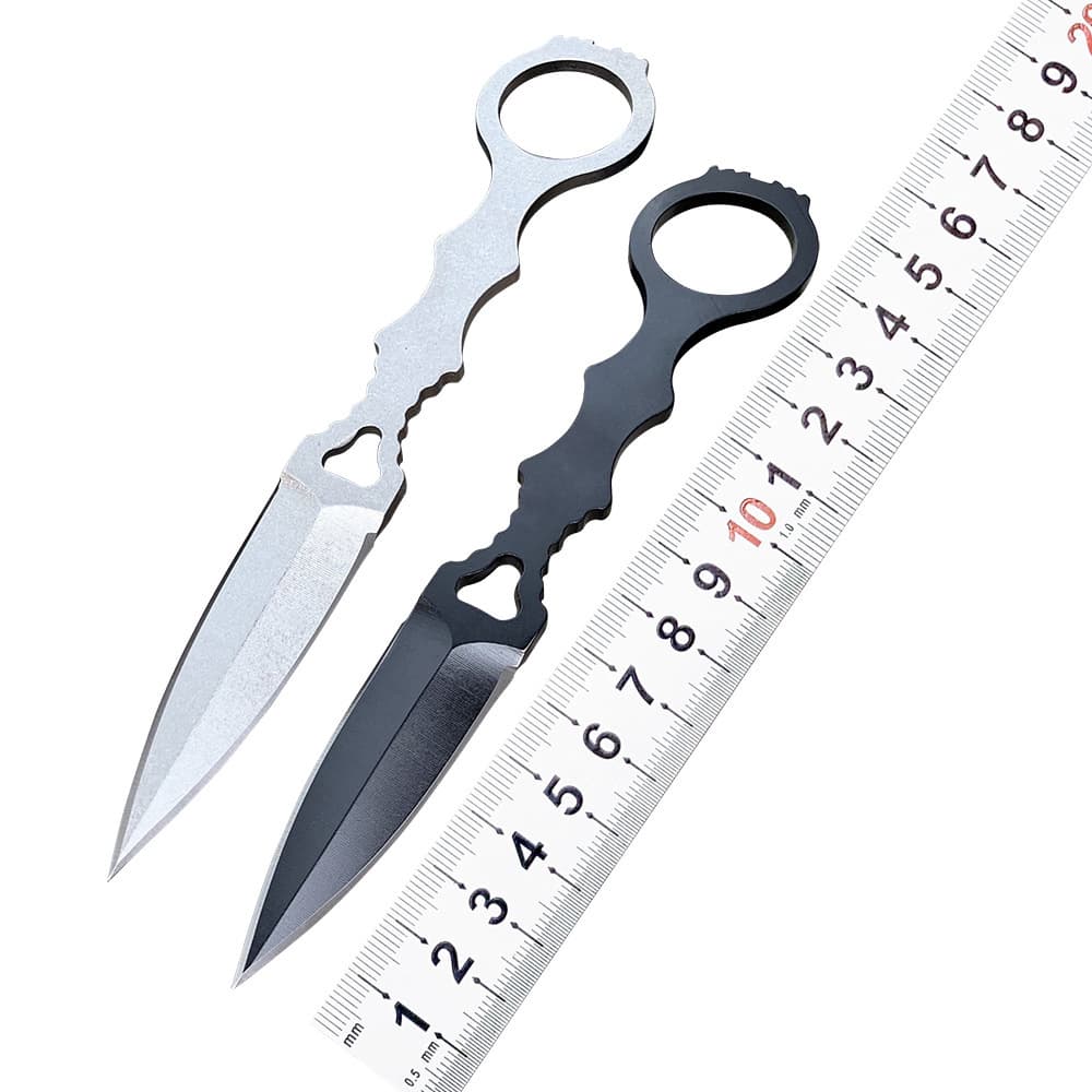 Portable High Hardness Sharp Survival Knife BM Butterfly 176 Small Straight Outdoor Fishing Camping Outdoor Living Collection