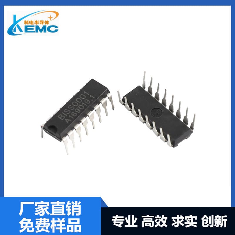 BISS0001 DIP-16/SOP16 Dedicated Chip for Human Body Infrared Alarm, Brand New in Stock