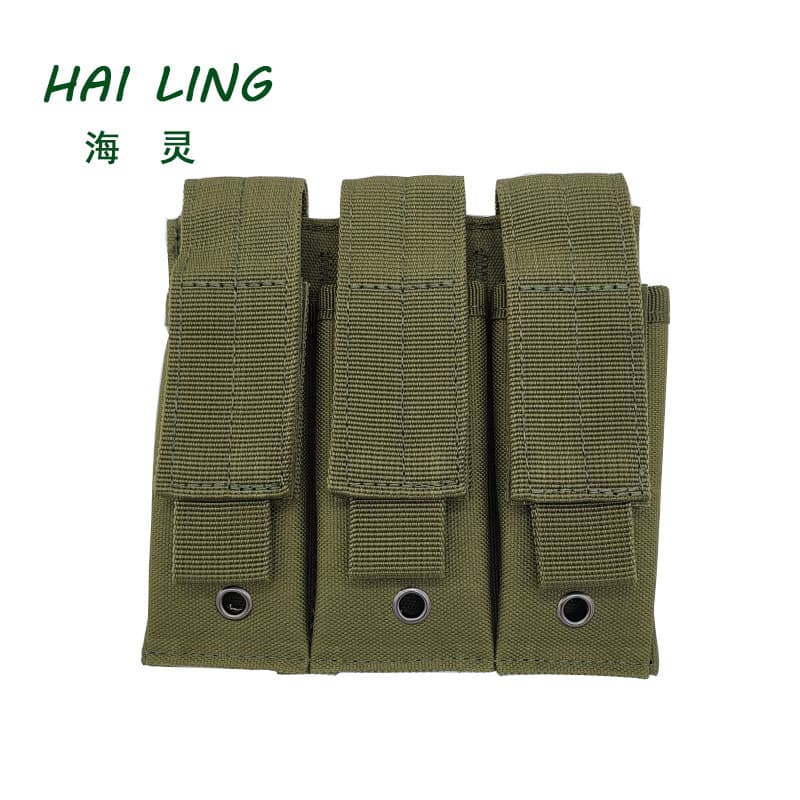 Tactical Triple Magazine Pouch Multi-Purpose Ammo Pouch Molle Tactical Vest Accessory Bag Ammo Storage Bag