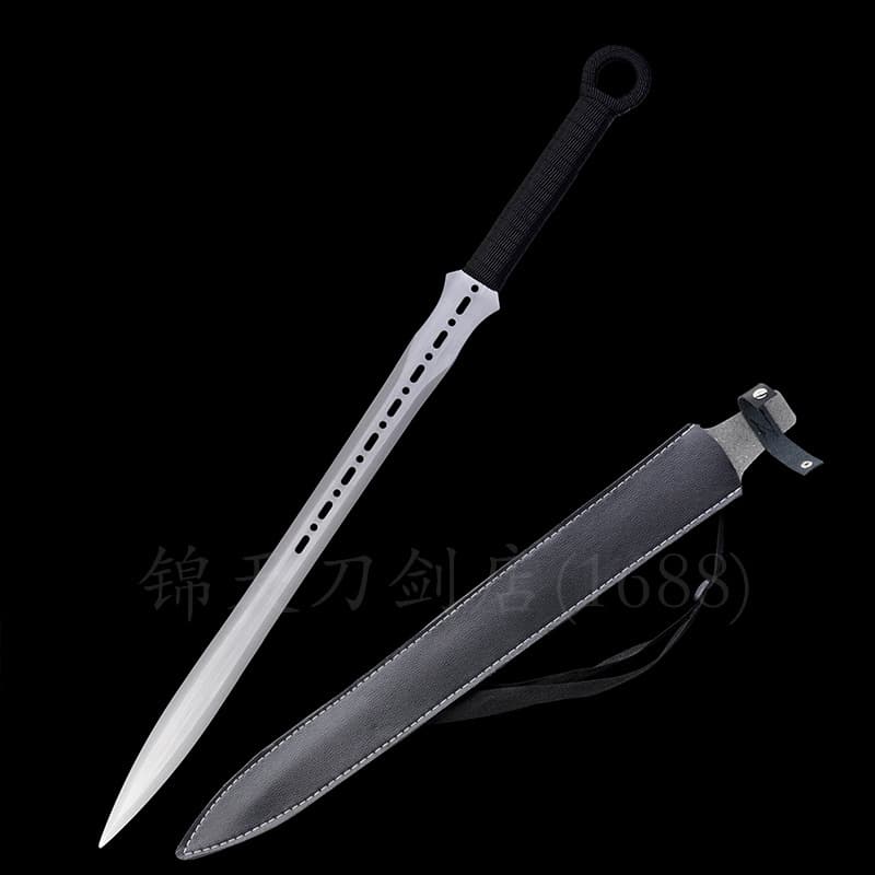 Thickened Tang Hengdao Long Knife Tactical Series Sword Longquan Outdoor Car Self-Defense One-Piece Formed Legal Unsharpened