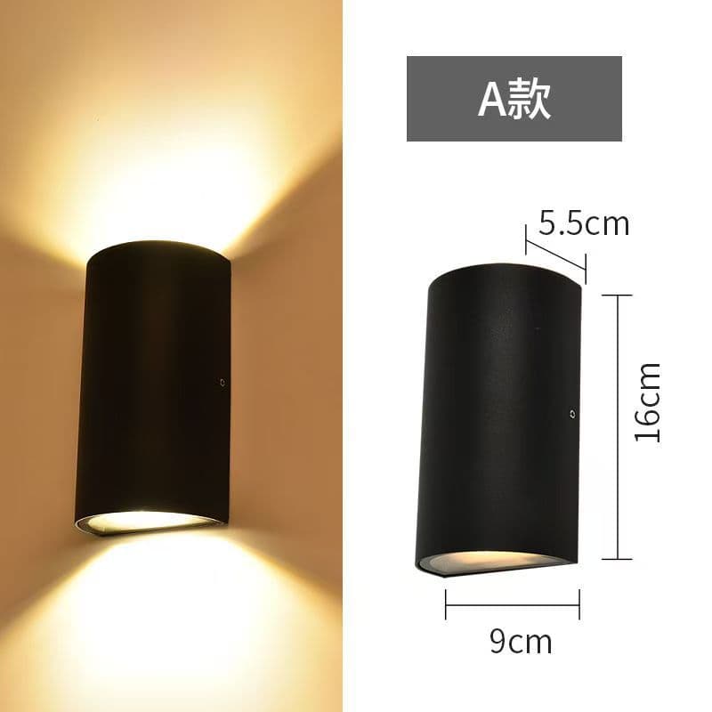 ✅ LED Outdoor Wall Light, Wall Washer Light, Spotlight, Waterproof, Hotel Entrance, Column, Staircase, Dual-Head, Doorplate, Exterior Wall