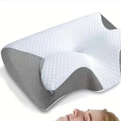 New Amazon Butterfly Pillow for Neck Support, Memory Foam Sleep Pillow with Slow Rebound, Zero-Pressure Hotel Pillow Core