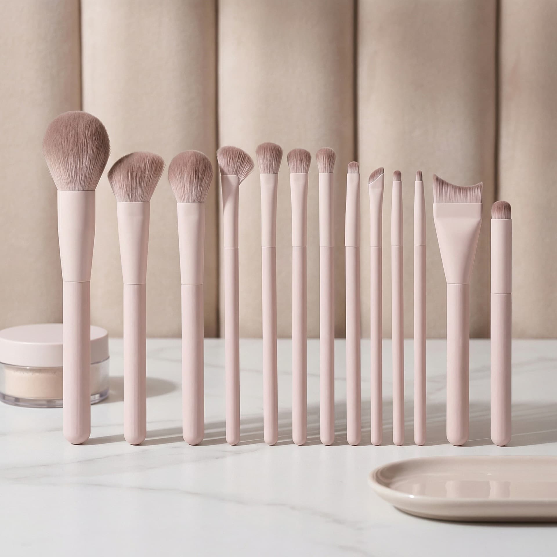 Cross-border new product Taoyao 13-piece makeup brush set, eye shadow brush, blush, contouring, nose shadow, concealer, full set of makeup