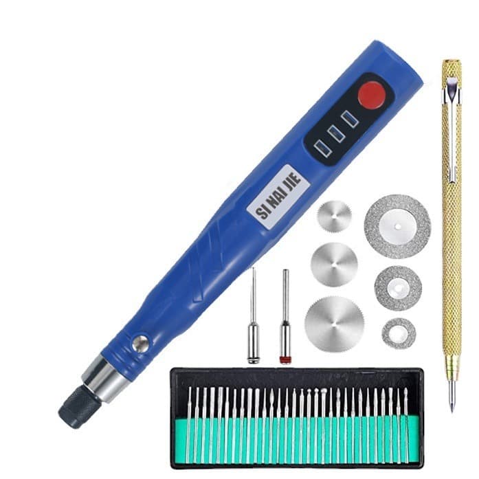 Rechargeable Electric Carving Machine for Nail Art Engraving Pen Cultural Toys Polishing Drill Lithium Battery Powered
