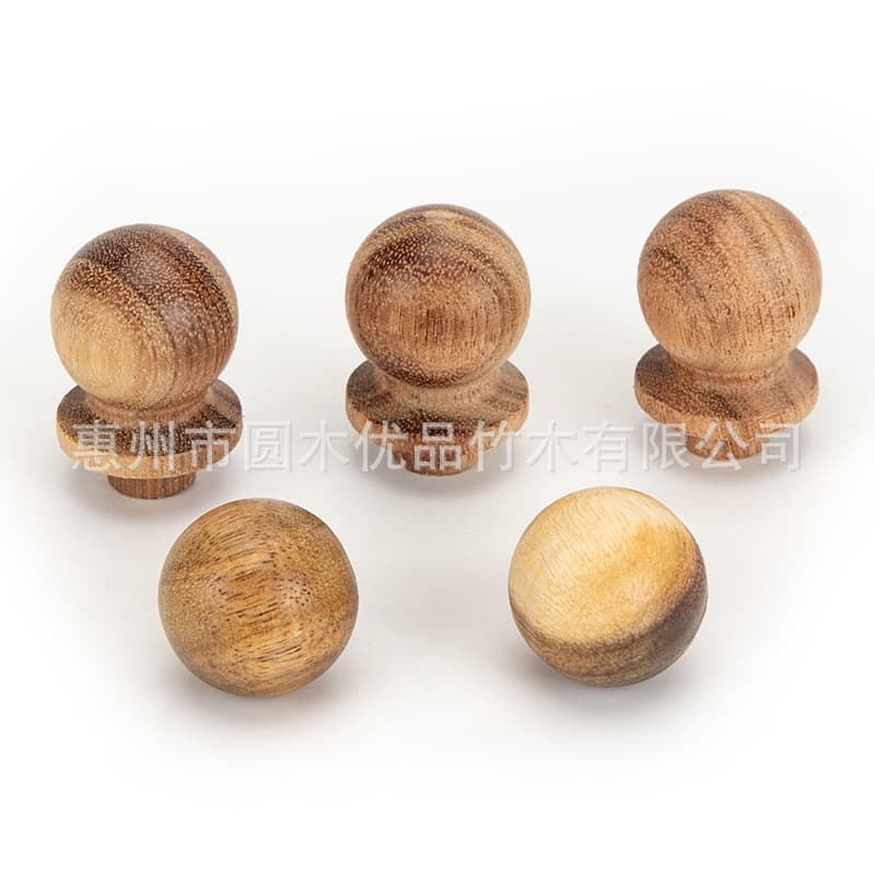 Custom Acacia Wood Pot Lid Handle, Wooden Lid Top Knob, Natural Wood Lid Grip, Heat-Resistant Pot Lid Knob Cover