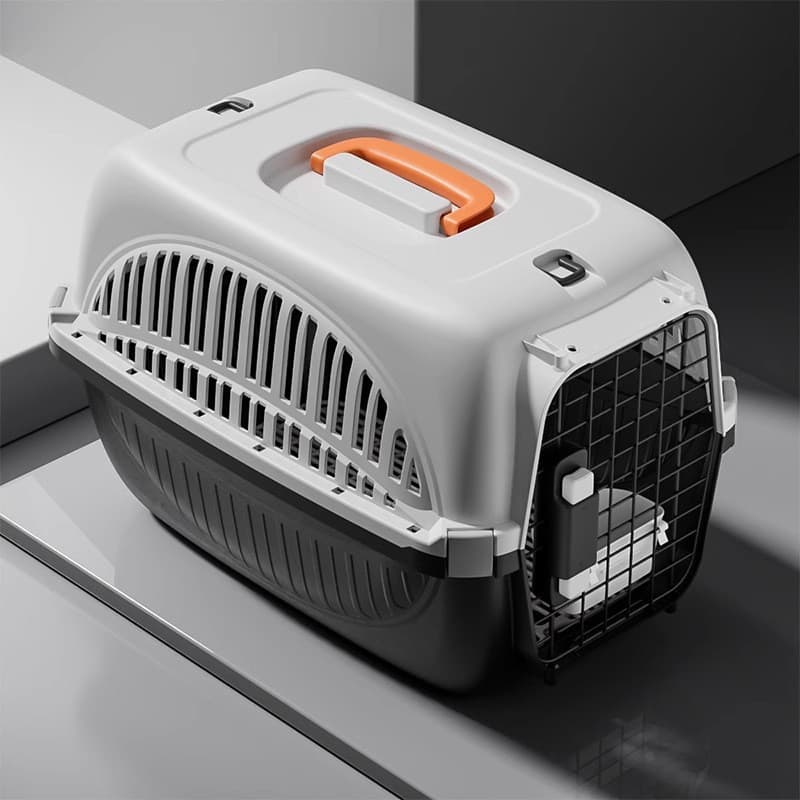 Pet Carrier Airline-Approved Travel Box for Cats and Dogs, Portable Outing Bag, Crate, Stress-Free Transport Case