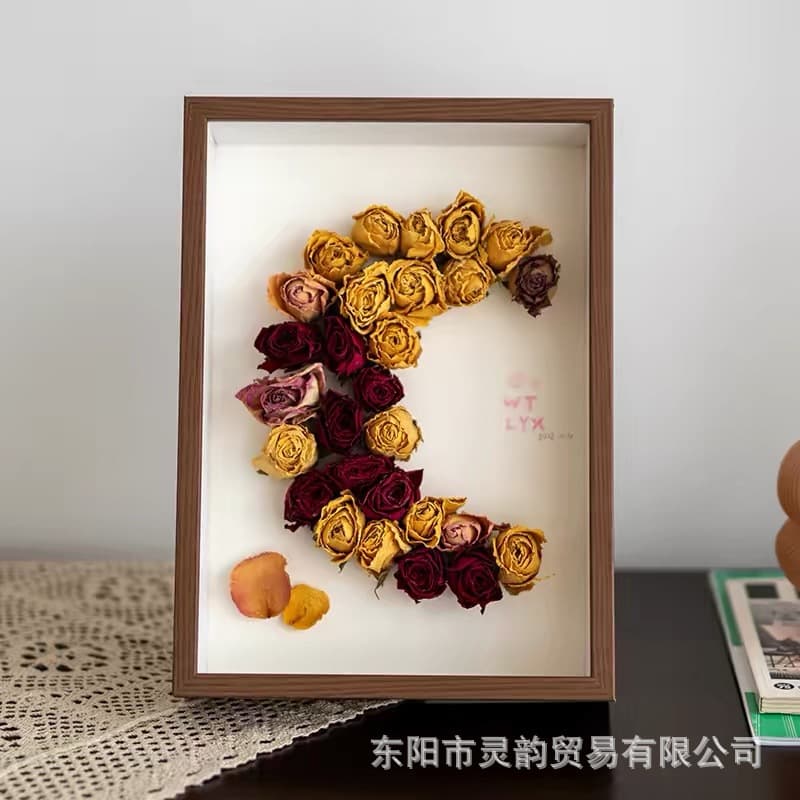 3D Hollow Frame DIY Dried Flower Butterfly Display Frame Preserved Flower Shadow Box Frame Wholesale