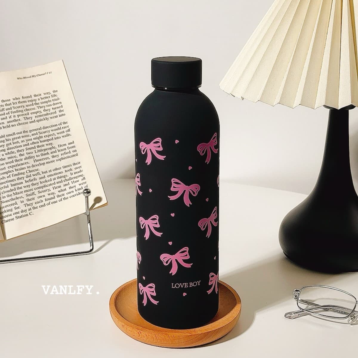 2025 New Portable Exquisite Large Capacity Stainless Steel Thermos Cup for Women Students School Water Bottle