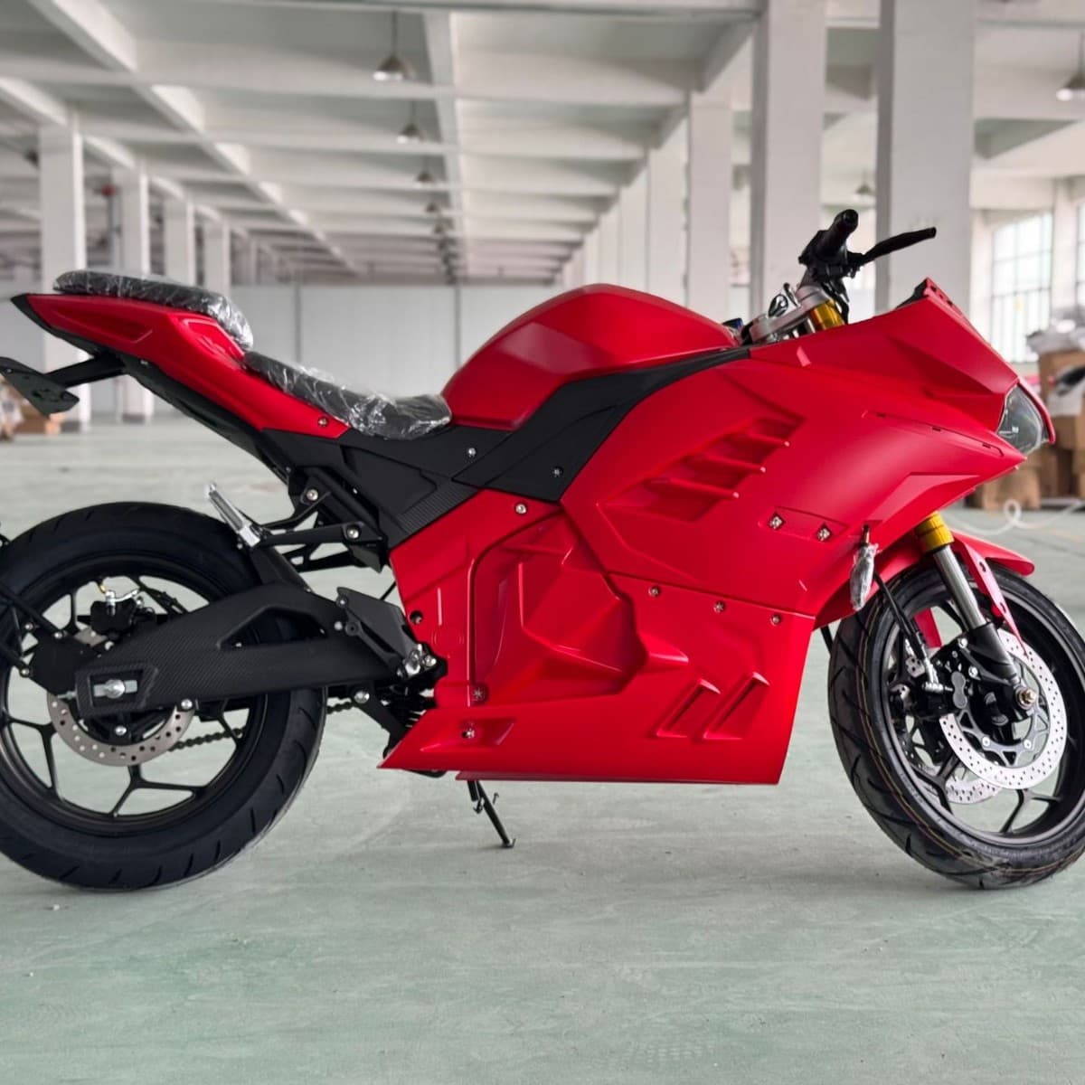Fire Tooth Electric Motorcycle Dragon Two-Wheel High-Power High-Speed Electric Moped Small Ninja Motorcycle Sports Bike for Export to Russia