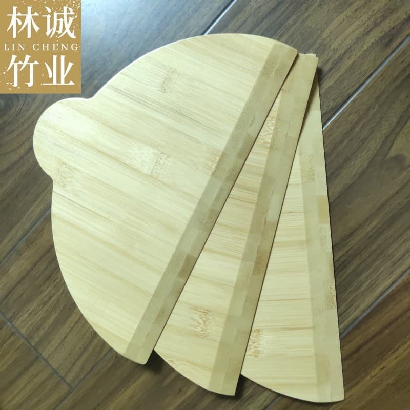 Bamboo Craft Semi-Circular Bamboo Pizza Peel | Wooden Pizza Paddle for Pizza Machine