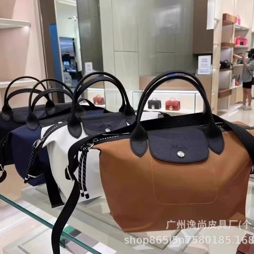 Longxiang Energy Crossbody Nylon Dumpling Bag Unisex Detachable Handbag Shoulder Bag Versatile Energy Style