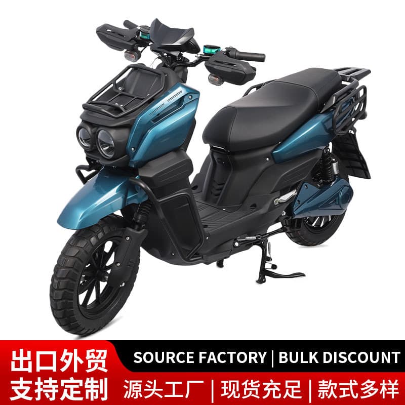Tank Electric Motorcycle High Power Long Range King Export Cross-Border Exclusive Dual Person Electric Bulk Cross-Border Certification