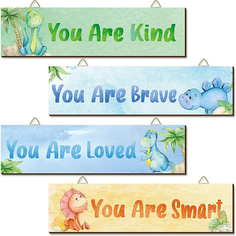 New Cross-Border Wooden Hanging Sign Hot Selling Decorative Painting LOVE Wooden Indoor Children's Study Room Decorative Hanging Picture In Stock