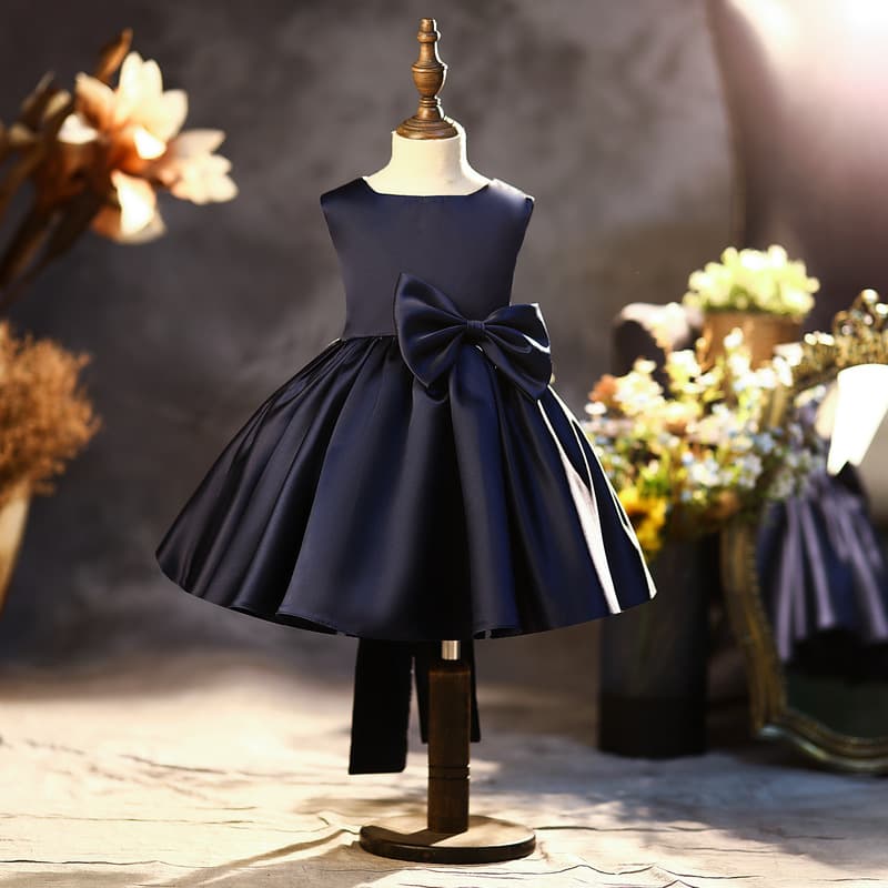 Baby Girl First Birthday Dress, Little Girl Birthday Gown, Host Piano Performance Costume, Kids Princess Dress
