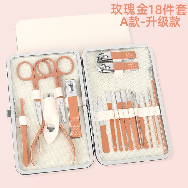 Nail Clipper Set Cross-border Nail Clippers 24-Piece Beauty Set Manicure Tool Set Full Nail Clipper Set