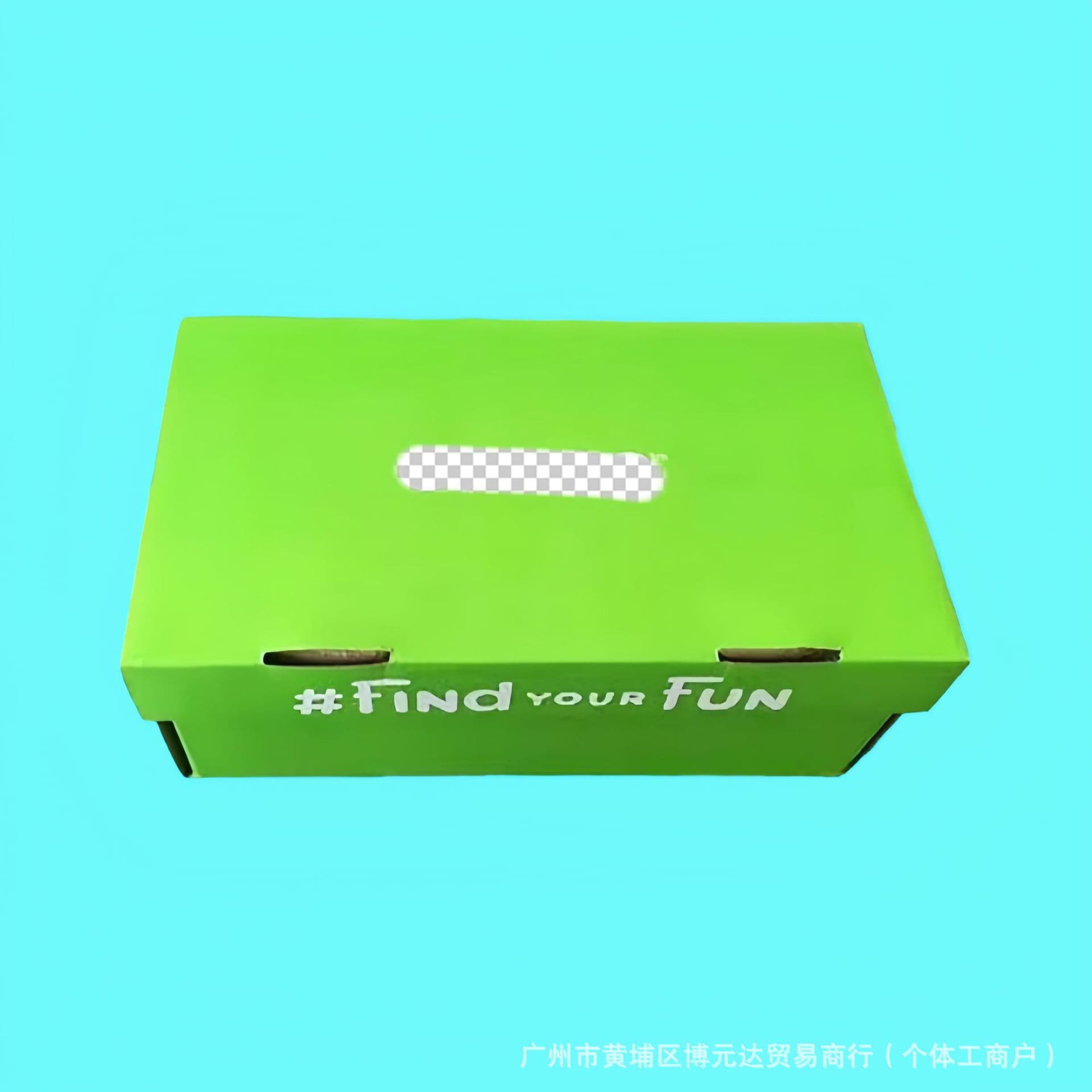 Shoe box new cross one-time molding three-dimensional environmentally friendly bag Green portable non-woven packaging bag manufacturer shoe box