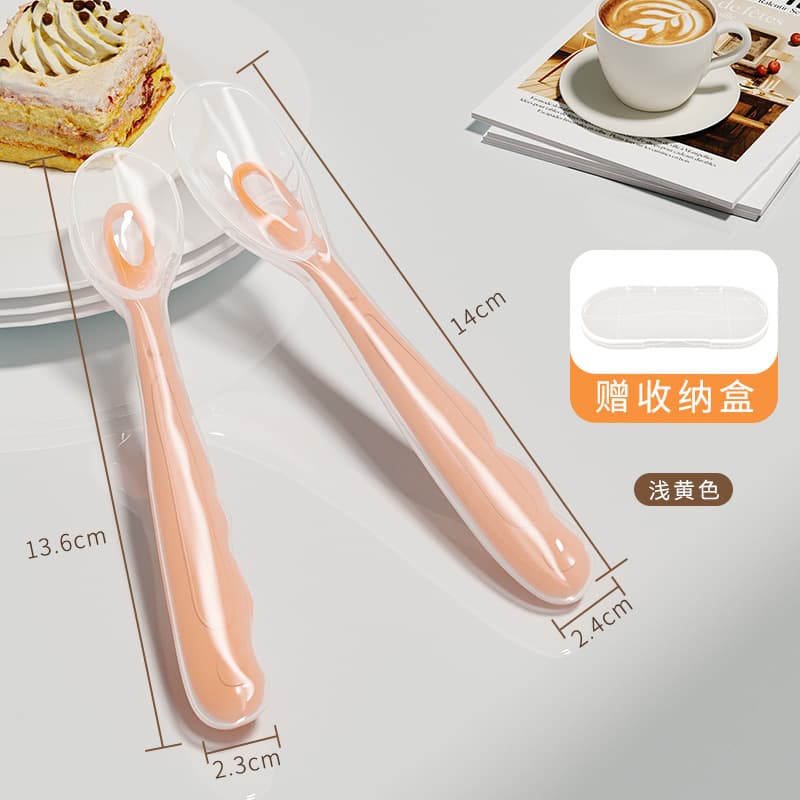 Baby Silicone Spoon for Newborns, Water Feeding Spoon, Baby Food Spoon, Kids Tableware, Multifunctional Soft Spoon