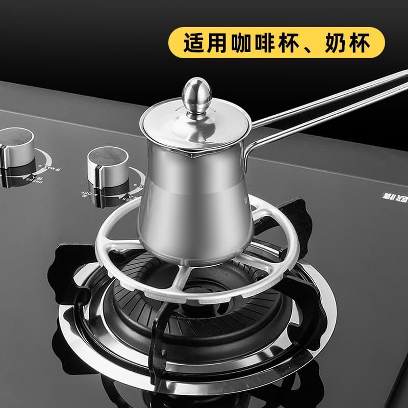 Gas Stove Stand Universal Bracket Kitchen Non-Slip Rack Small Pot Holder Gas Stove Cooktop Milk Pot Gas Stove Appliance Pot