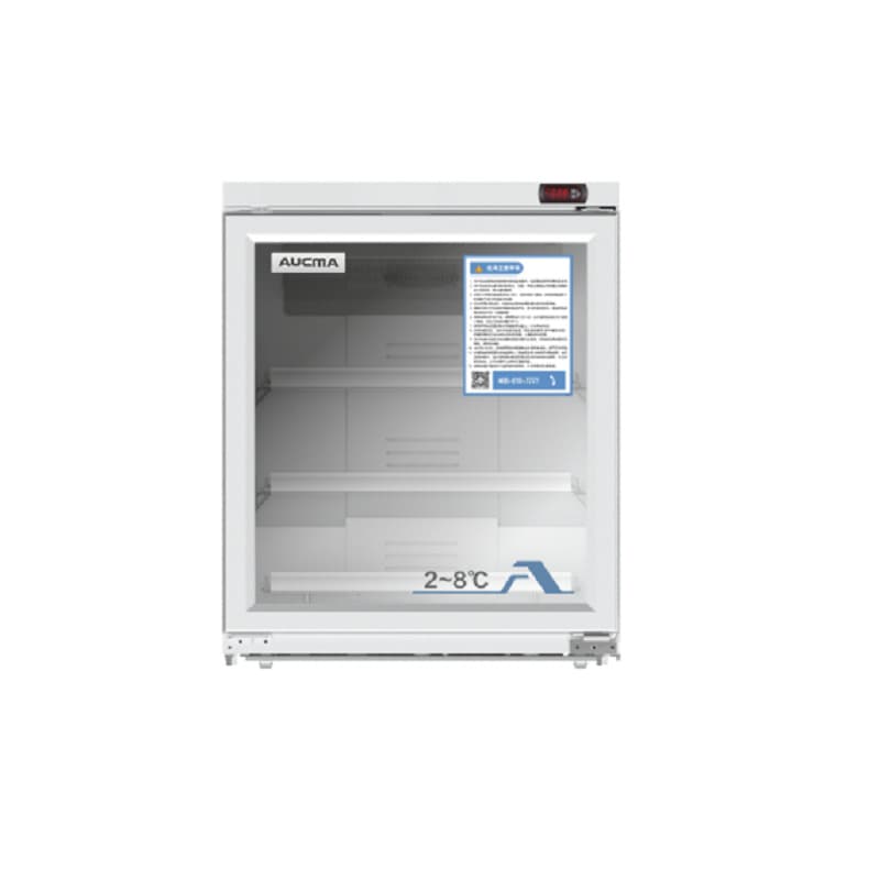 Aucma 2-8°C Medical Refrigeration Storage Box - Air-cooled storage series YC-146 hydrocarbon refrigeration energy-saving refrigerator