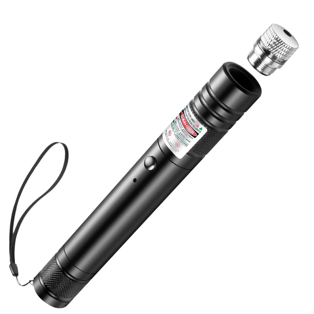 Green Laser Pointer High Power USB Rechargeable Starry Sky Pattern Red/Green Laser Teaching Pointer