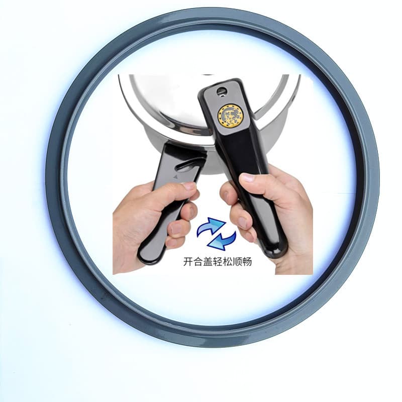 5.5 thick suitable for Shunfa stainless steel pressure cooker rubber ring seal ring pot ring gasket leather ring silicone rubber ring