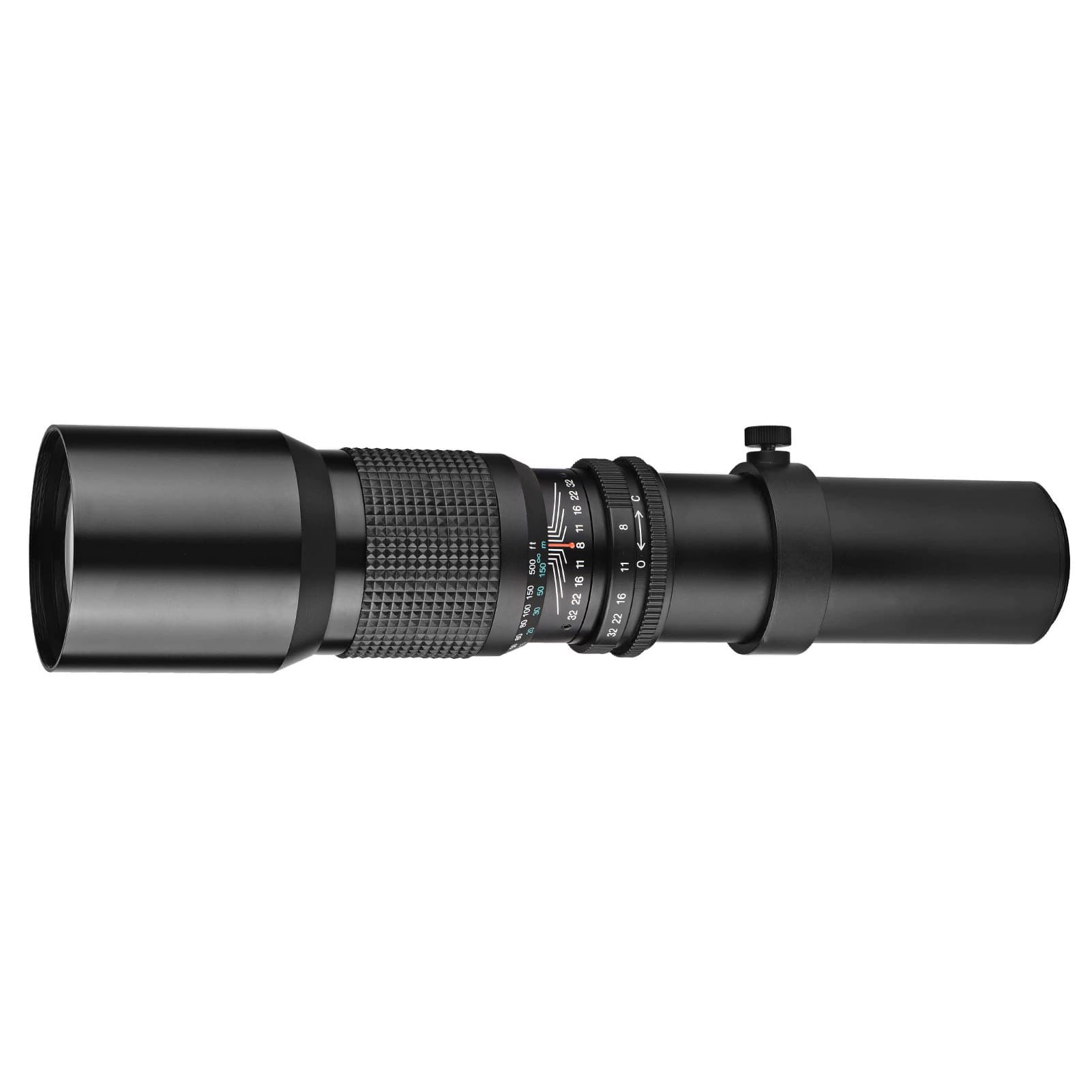 500mm F8 Manual Telephoto Prime Lens for Full-Frame/APS-C Compatible with DSLR/Mirrorless Cameras