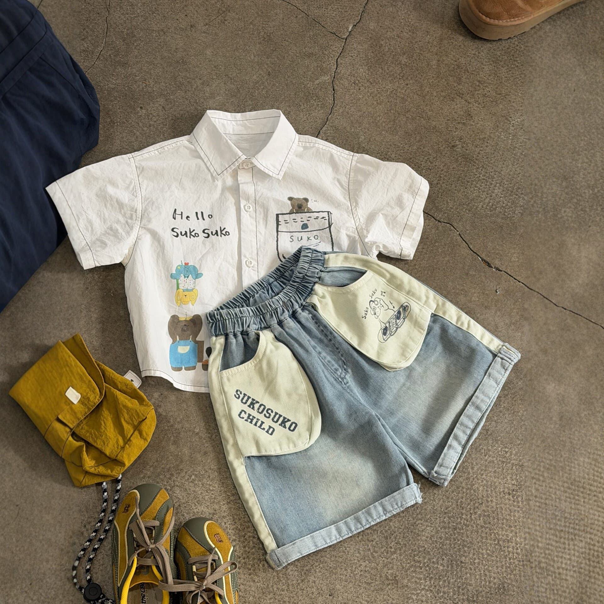 Boys' Shorts Children's Summer 2026 New Thin Contrast Color Stylish Baby Girl Super Cool Streetwear Jacket
