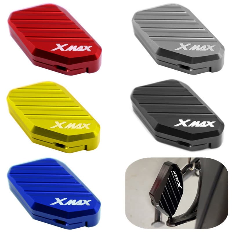 For Yamaha xamx Motorcycle Modification Side Stand Assist, Aluminum Alloy Kickstand Assist Block, Widened Block