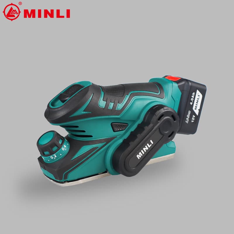 Minli factory direct lithium electric planer woodworking planer electric planer, home small fine planing adhesive board handheld planer
