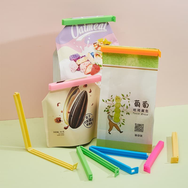Manufacturer wholesale food sealing clip plastic tea clip food clip fresh snack bag moisture-proof sealing clip 11cm