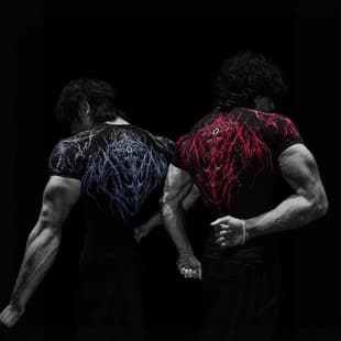 Breathedivinity2026 New Venom Dragon Slayer Men's Fitness Short Sleeve Quick-Dry Compression T-Shirt