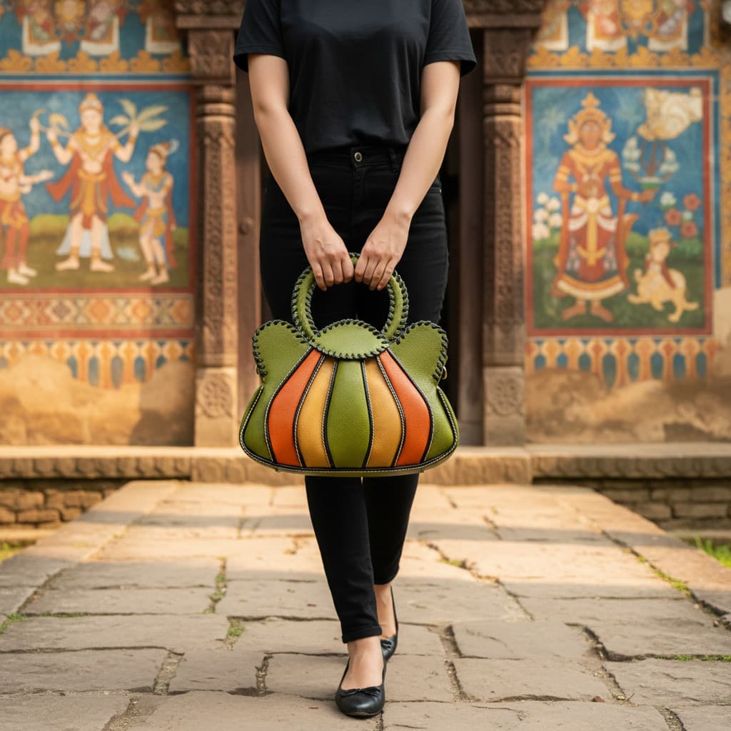 Cross-border Fashion Color-Block Women's Bag Large Capacity European and American Handbag Guangzhou High-Quality Hot-Selling ladies handbag